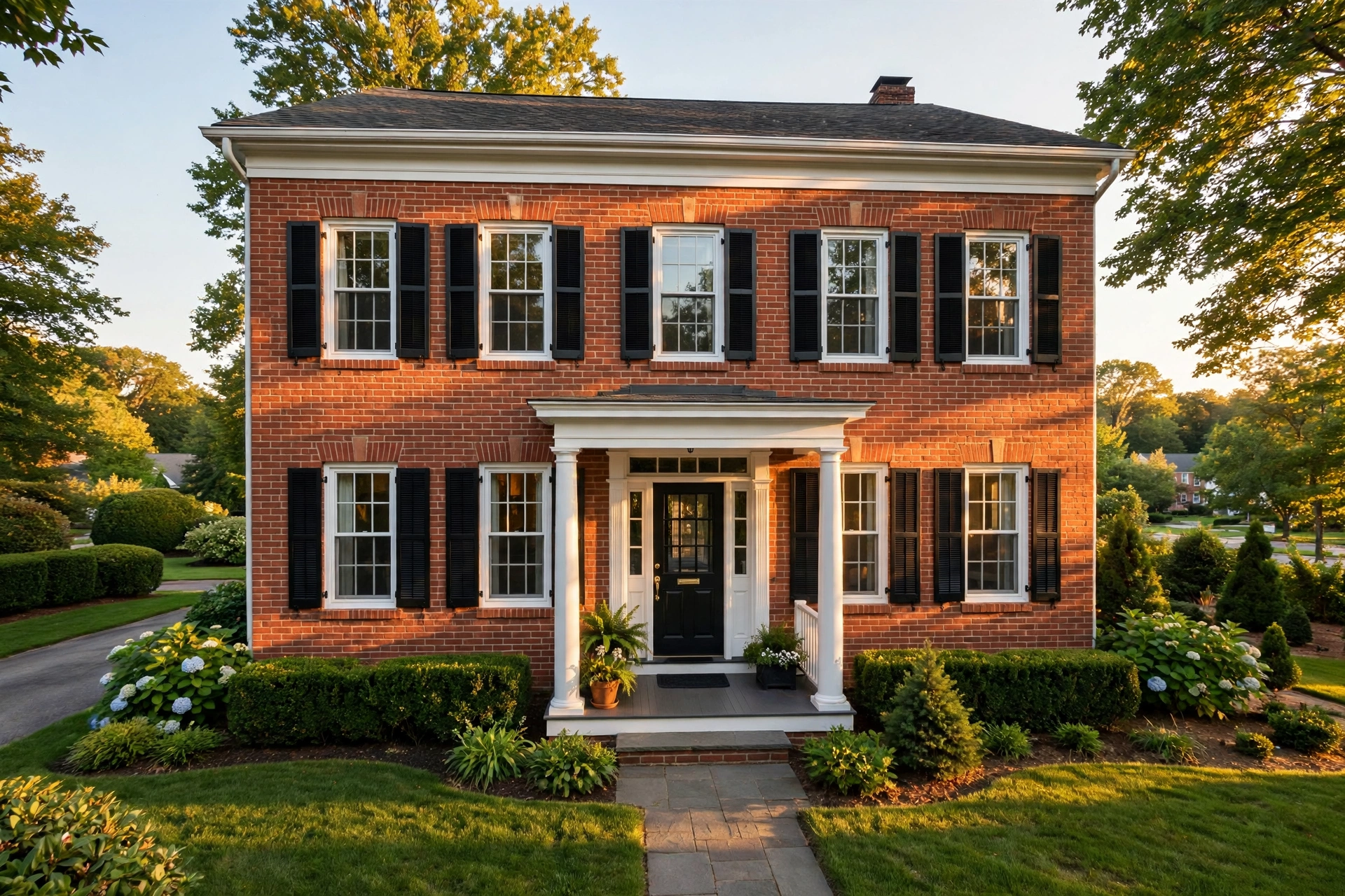 Brick colonial in Dover, Delaware